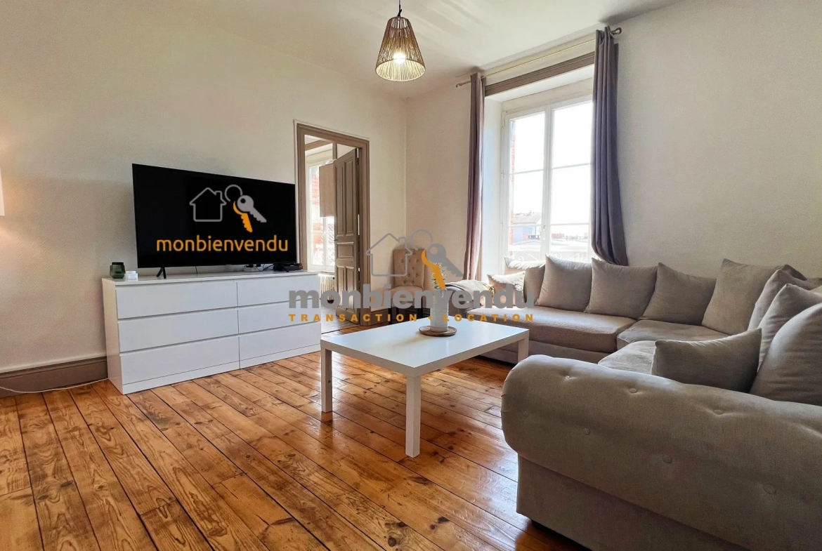 À vendre appartement T2 de 67m² à Aurillac, calme et proche du centre-ville 