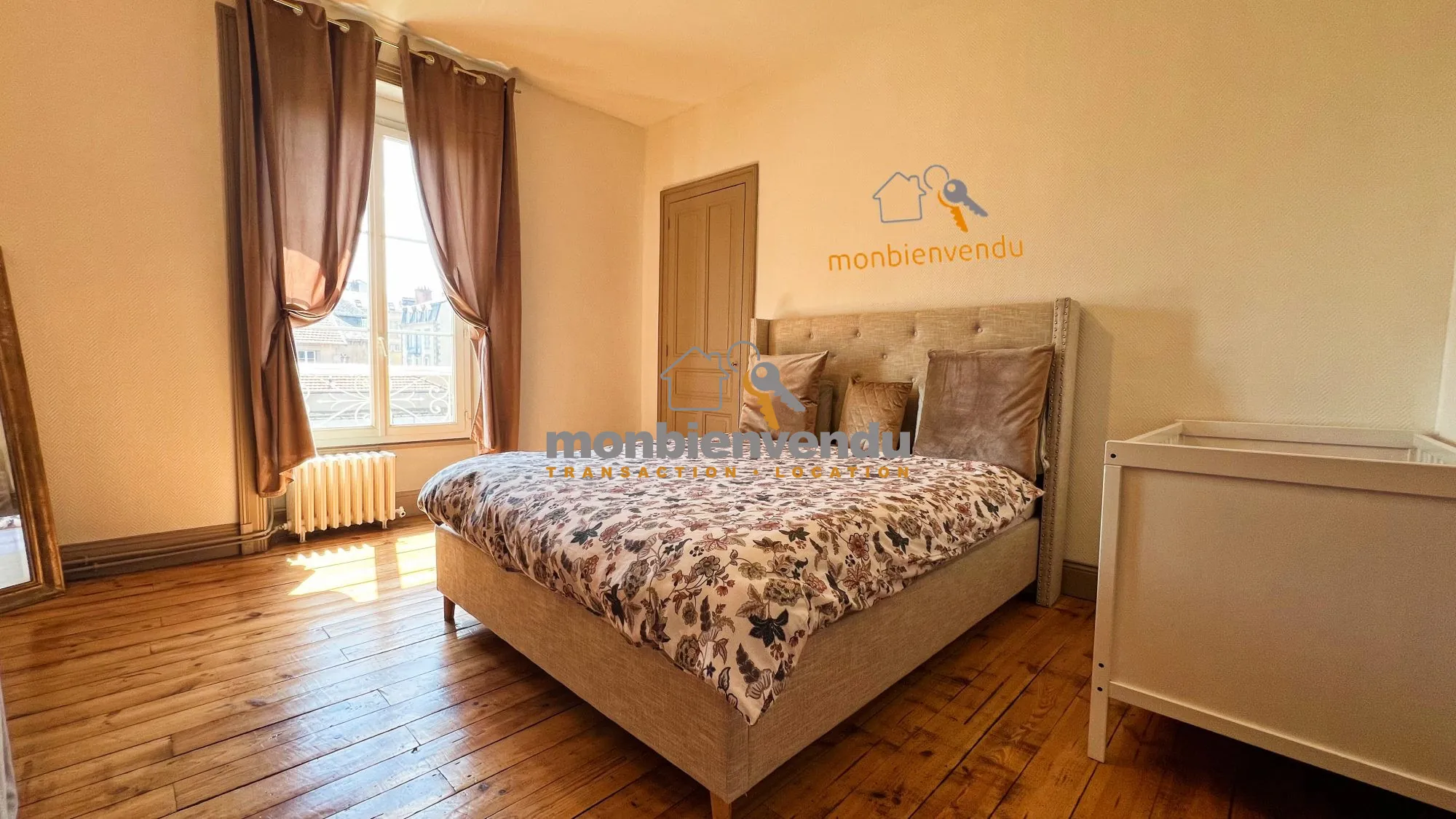 À vendre appartement T2 de 67m² à Aurillac, calme et proche du centre-ville 