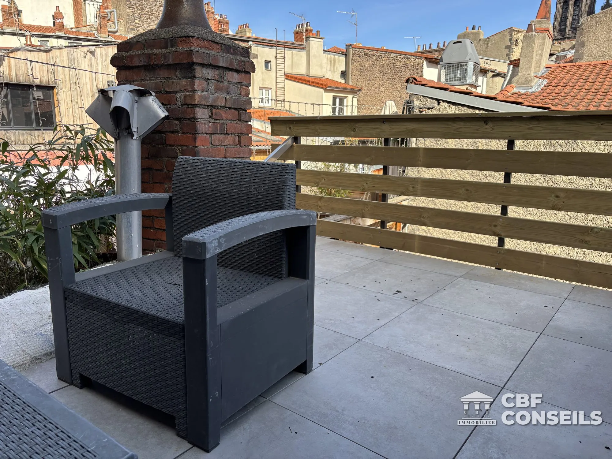 Duplex de 35 m² avec terrasse au cœur de Clermont-Ferrand 