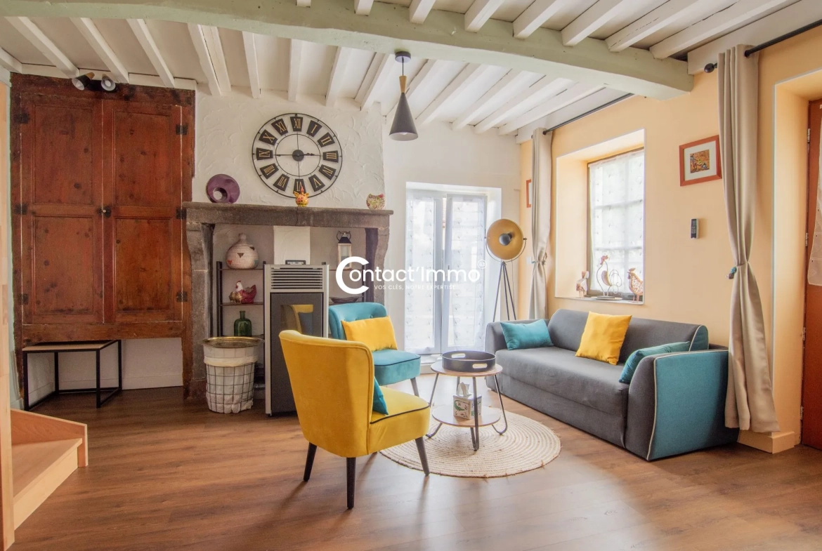 Maison à Jozé avec 3 chambres, cour fermée et potentiel Gîte 