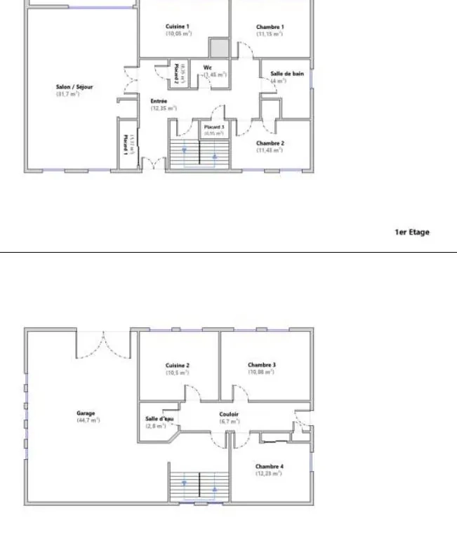 Maison à rénover avec grand terrain à Ydes, 4 chambres, potentiel élevé 