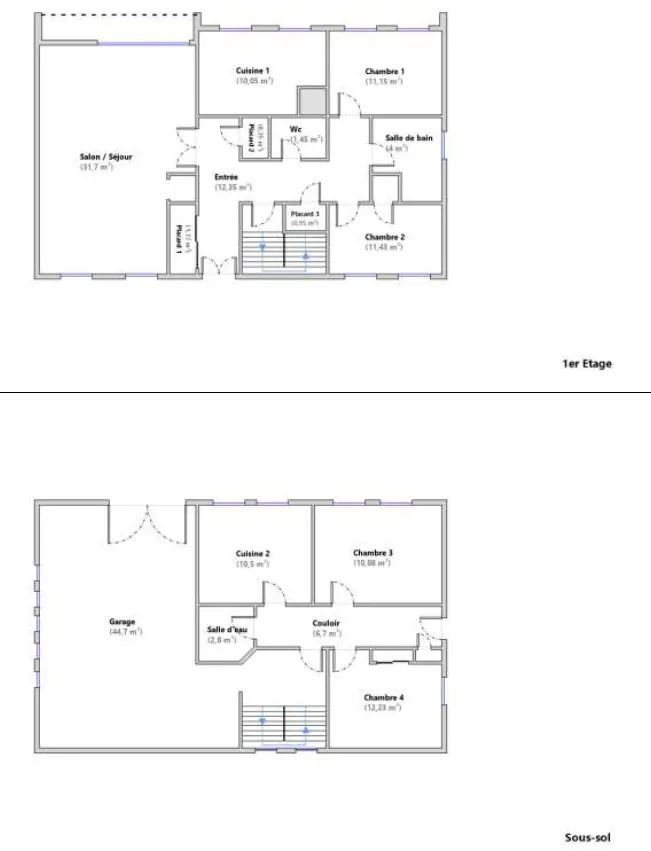 Maison à rénover avec grand terrain à Ydes, 4 chambres, potentiel élevé 