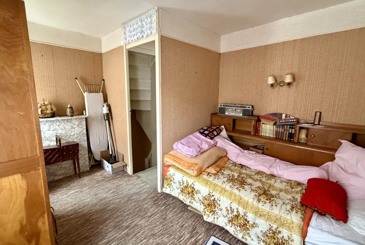 Maison à rénover de 66 m² avec jardin à Amiens - Quartier Saint-Anne 