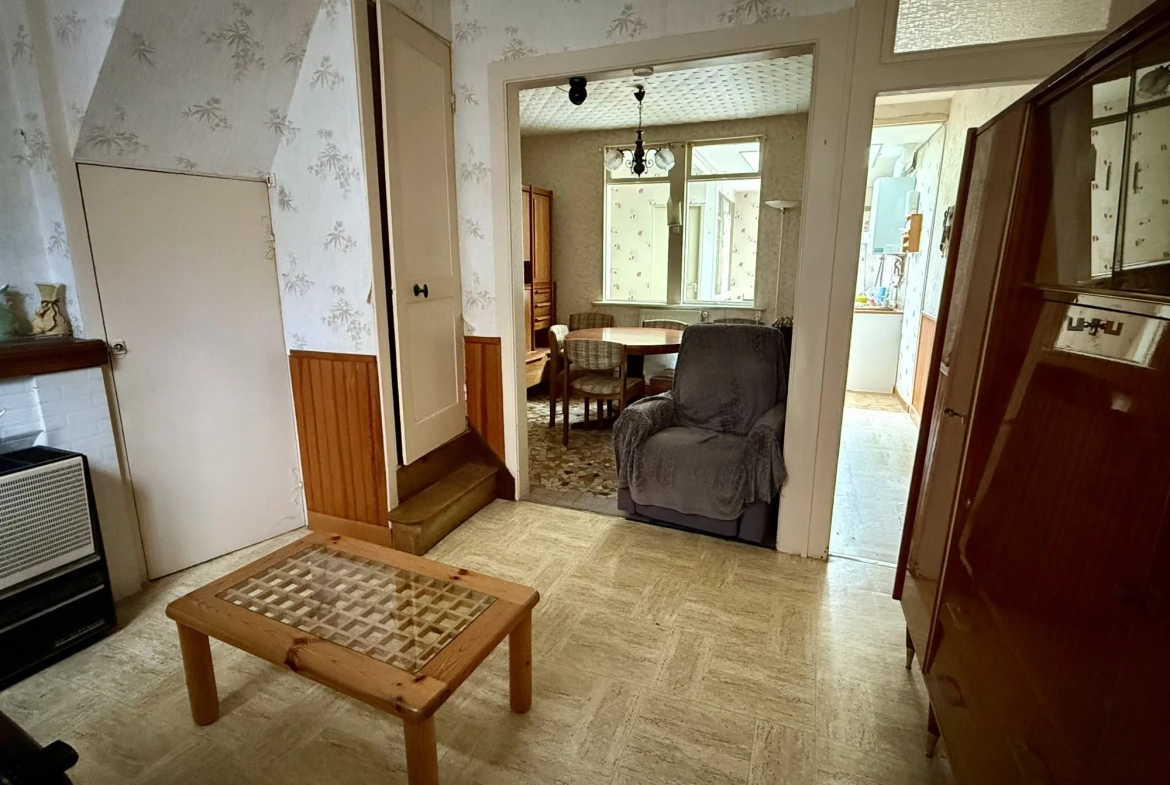 Maison à rénover de 66 m² avec jardin à Amiens - Quartier Saint-Anne 