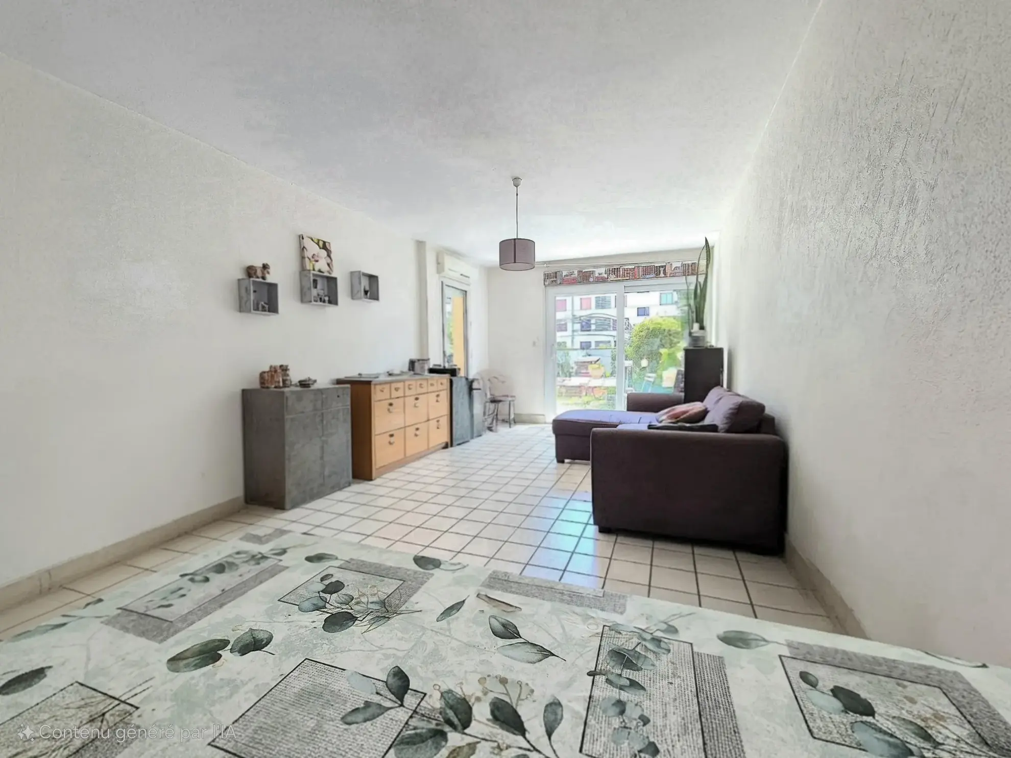 Appartement 3 pièces en rez-de-jardin à Bretigny-sur-Orge avec jardin et parking 