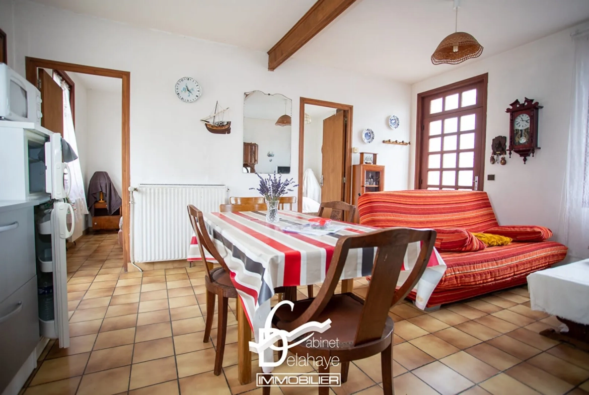 Maison à vendre à Woincourt avec 2 chambres et jardin de 157 m² 