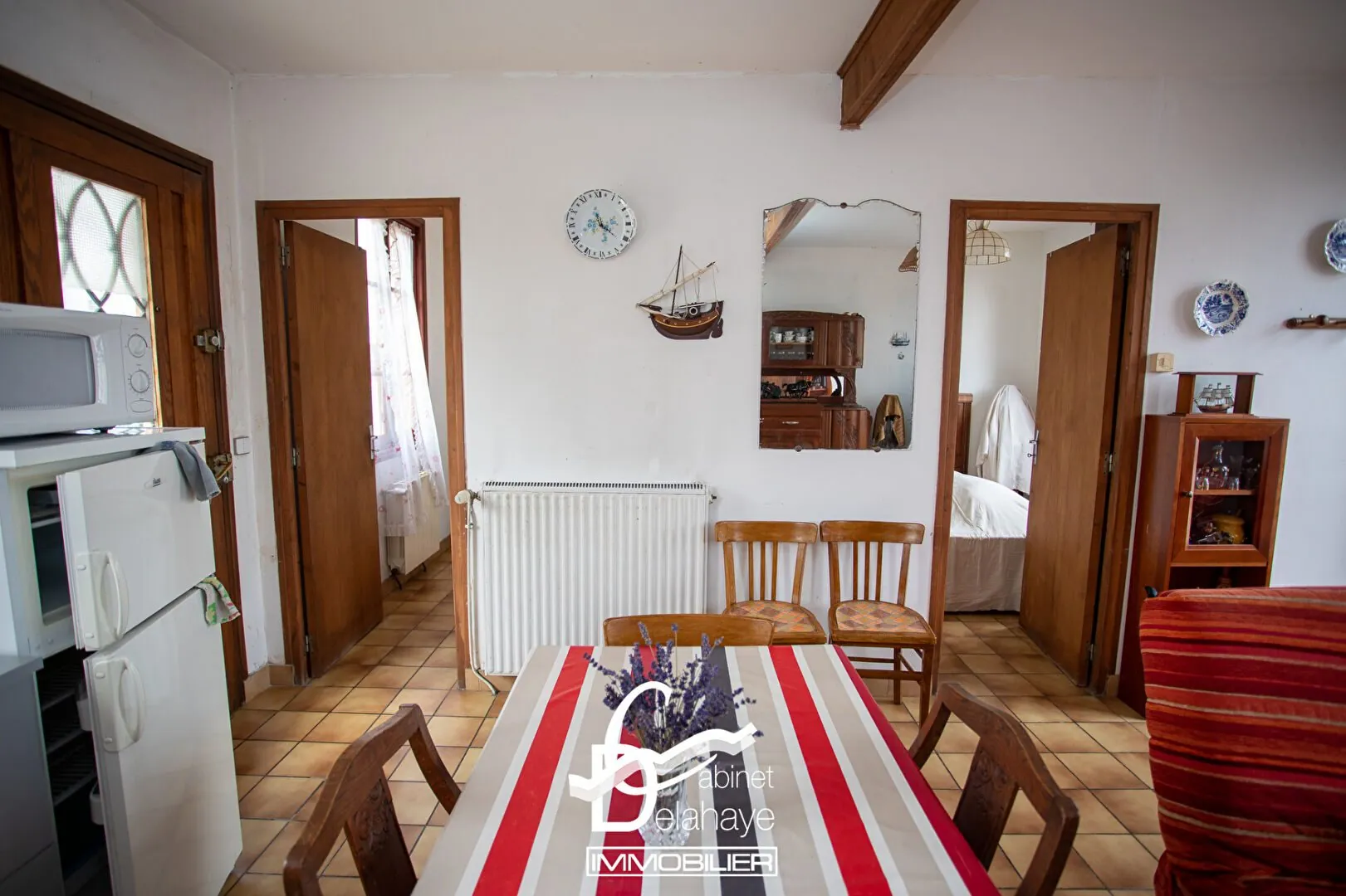 Maison à vendre à Woincourt avec 2 chambres et jardin de 157 m² 