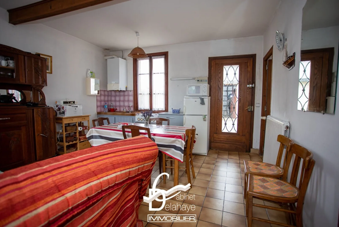 Maison à vendre à Woincourt avec 2 chambres et jardin de 157 m² 