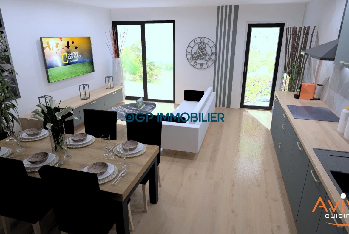 Appartement T3 Neuf avec Jardin et Terrasse à Aressy - Investissement et Résidence 