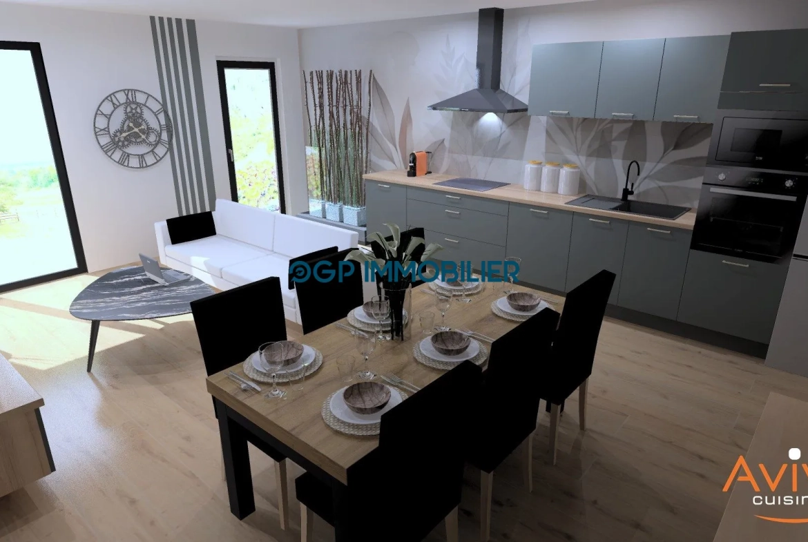 Appartement T3 Neuf avec Jardin et Terrasse à Aressy - Investissement et Résidence 