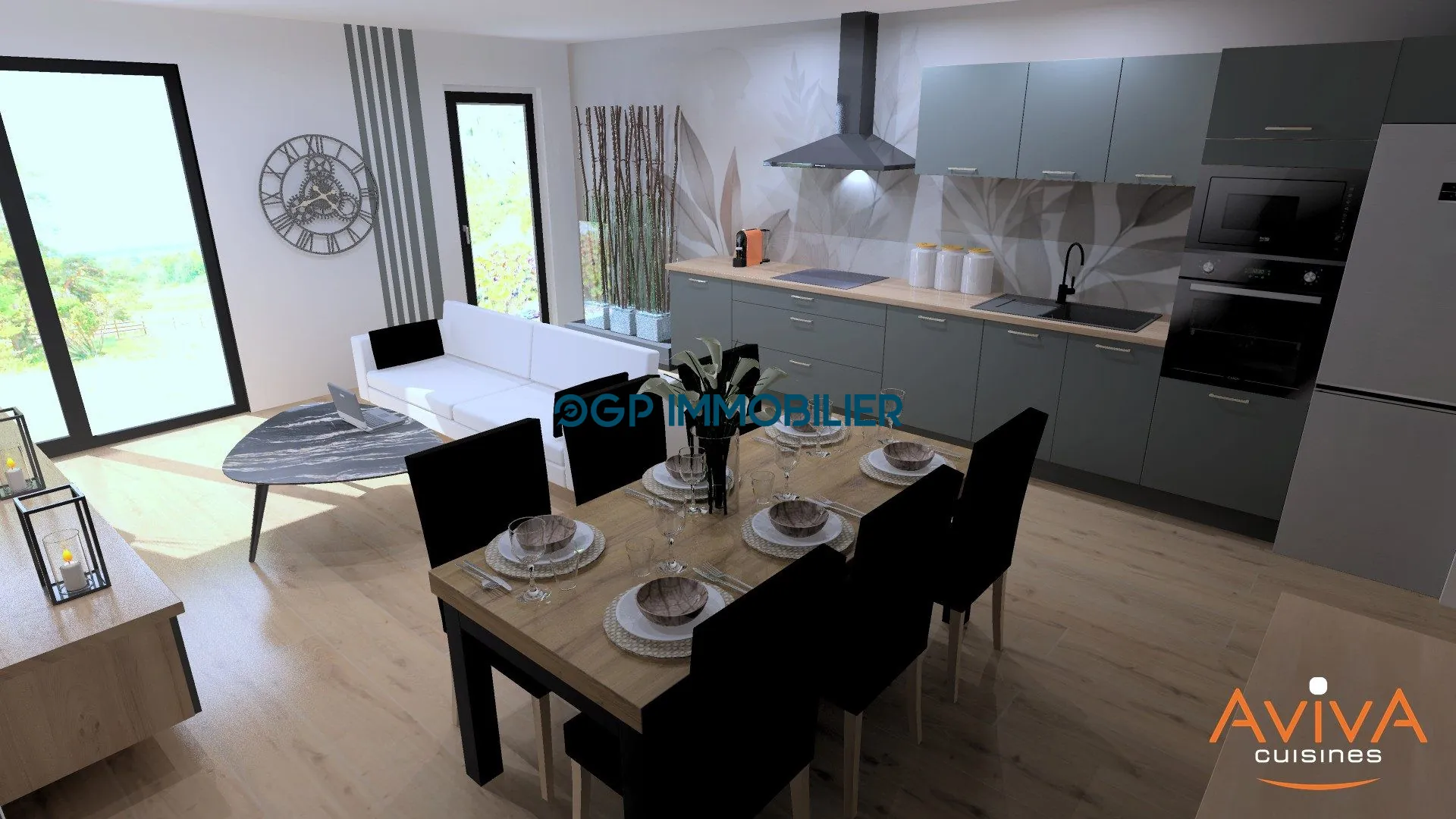 Appartement T3 Neuf avec Jardin et Terrasse à Aressy - Investissement et Résidence 