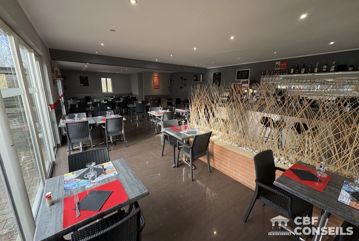 Fonds de commerce restaurant pizzeria à vendre à Montchanin 