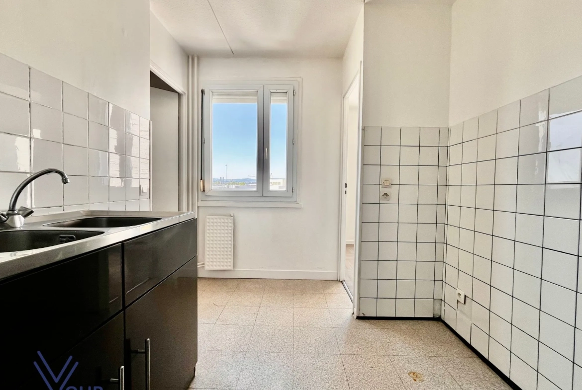 Appartement lumineux de 86 m² à Vénissieux, idéal investissement ou premier achat 