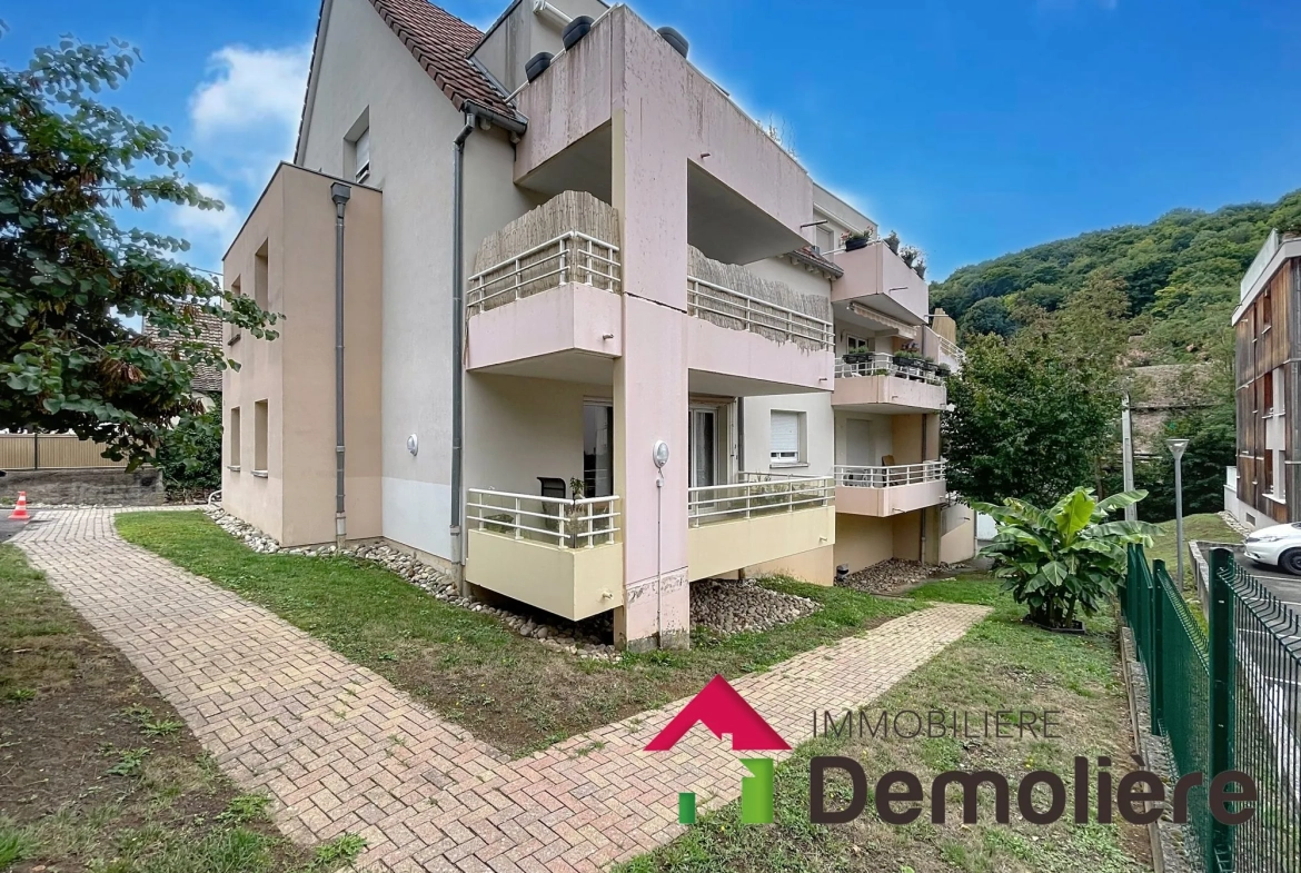 Spacieux appartement 3 pièces avec terrasse à Barr, proche toutes commodités 