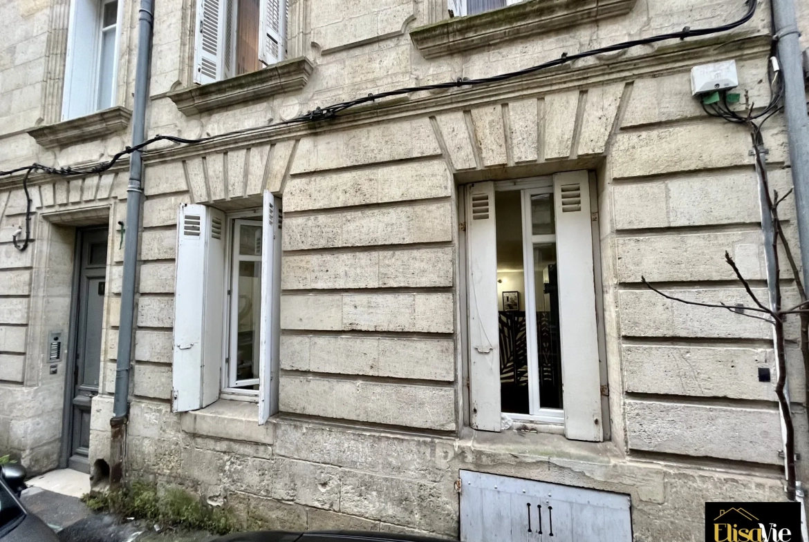 Studio à vendre à Bordeaux Gambetta - 21,18 m², idéal primo-accédant ou investisseur 