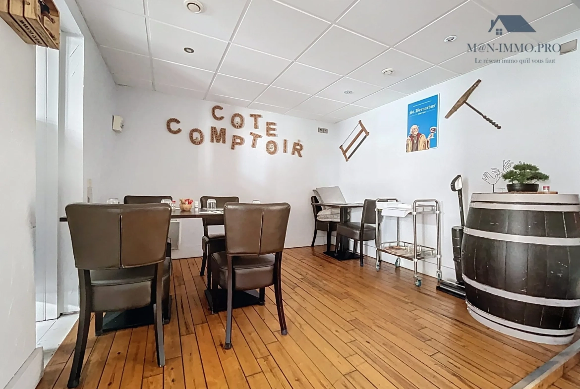 Fonds de commerce restaurant à Nieppe, 140 m², terrasse, emplacement privilégié 