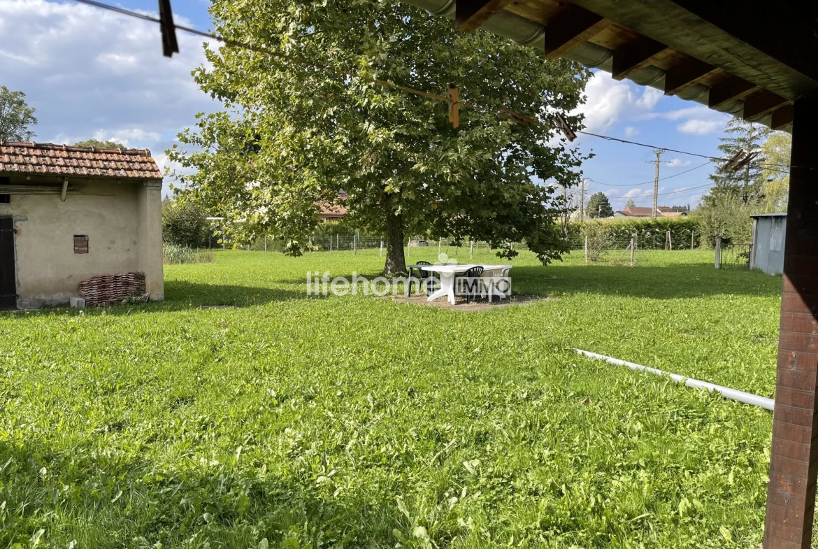 Belle maison de 125 m² avec terrain arboré à Savigny-sur-Seille 