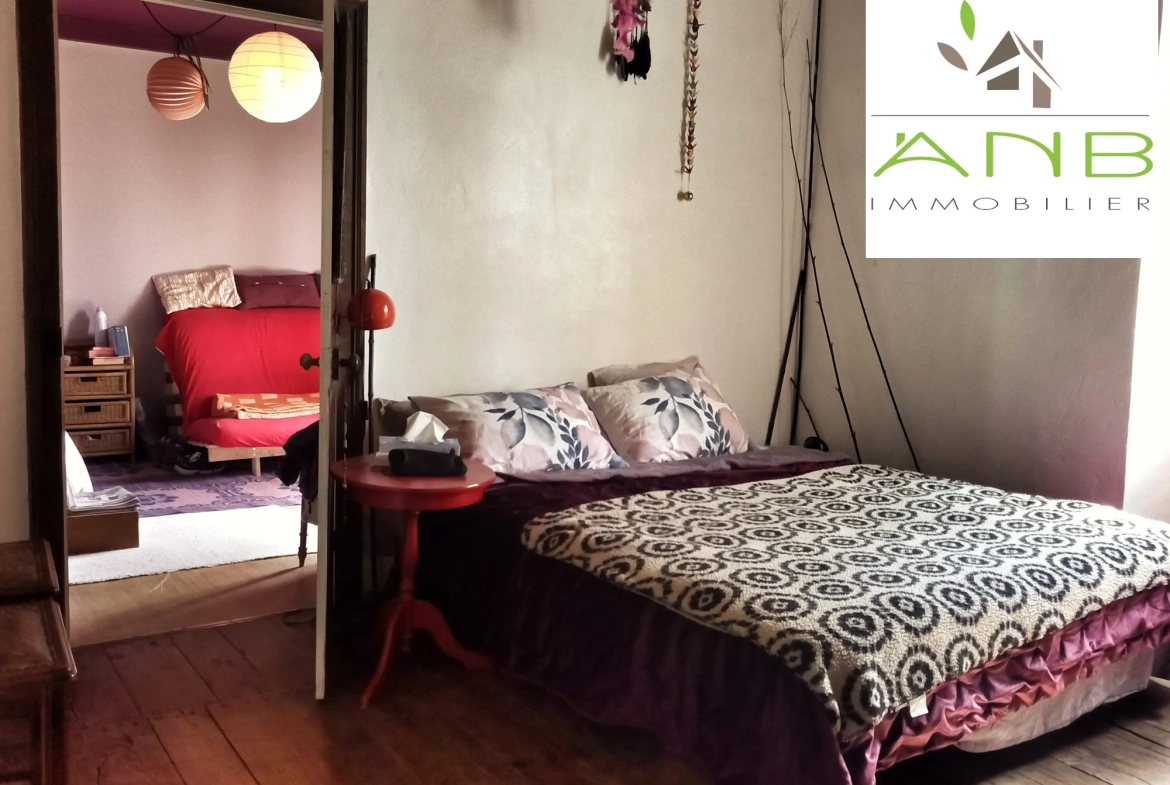Maison à rénover à Ecuras, 4 pièces, 2 chambres, potentiel élevé 