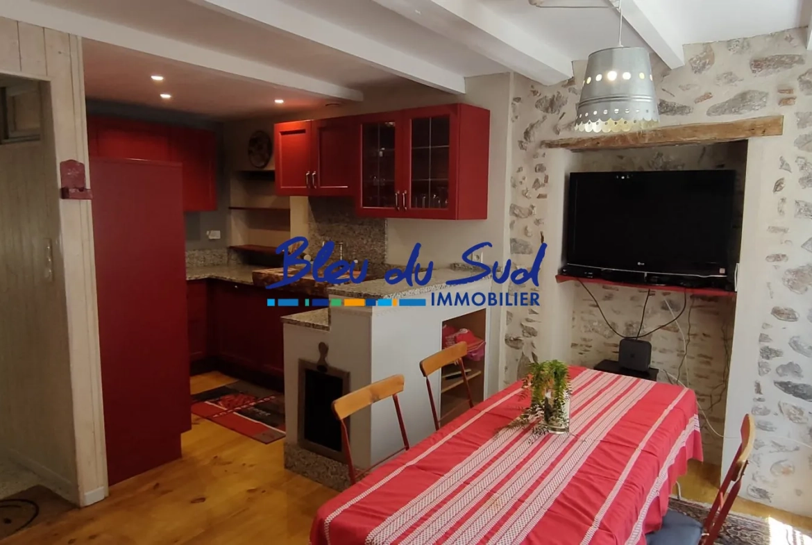 Maison ancienne rénovée avec charme à Villefranche-de-Conflent de 74 m² 