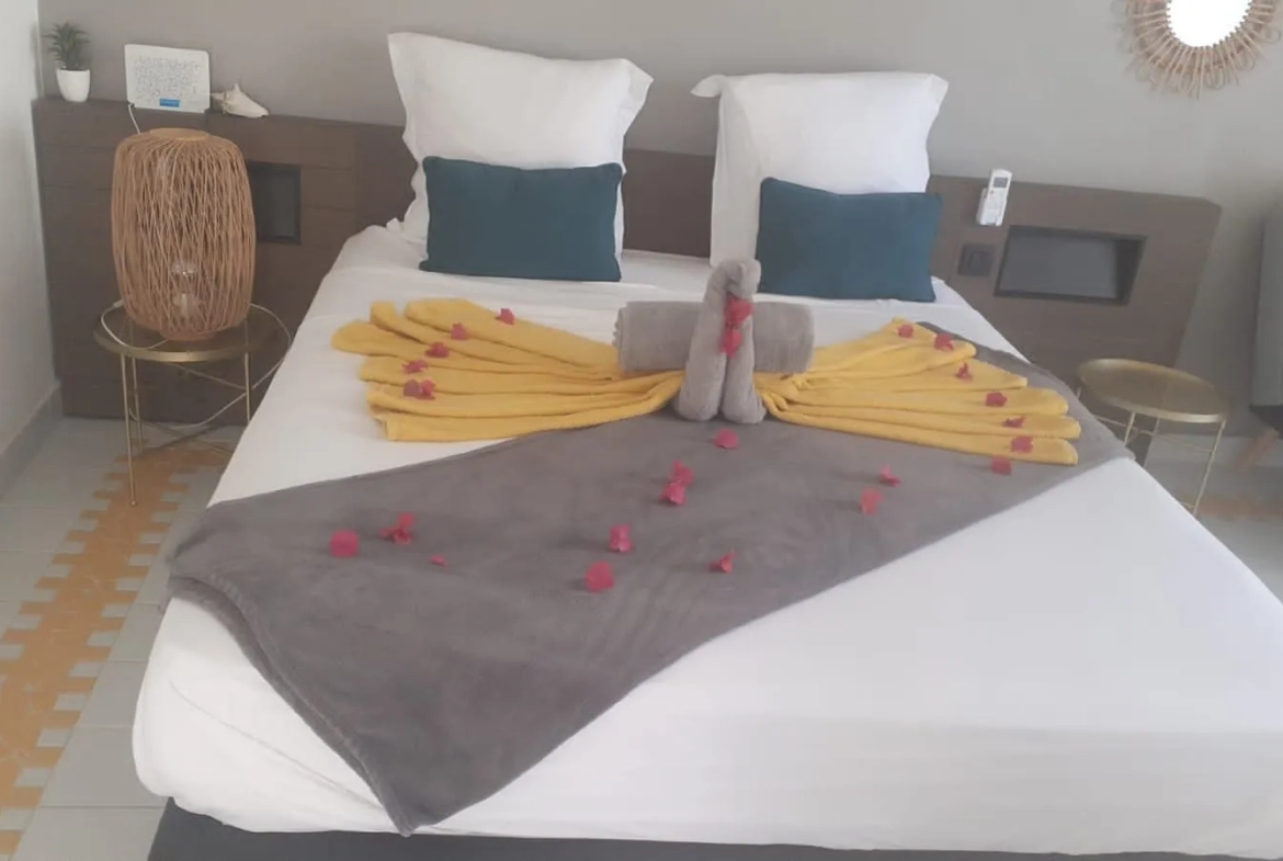 Appartement T1 meublé avec piscine à Saint-François, Guadeloupe 