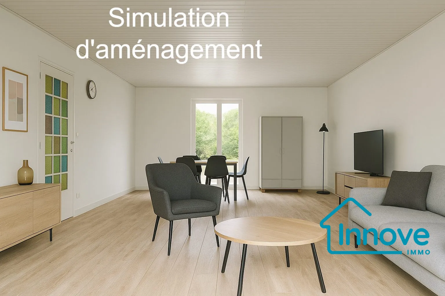 Maison à rénover de 166 m² dans un environnement calme près de Lavit 
