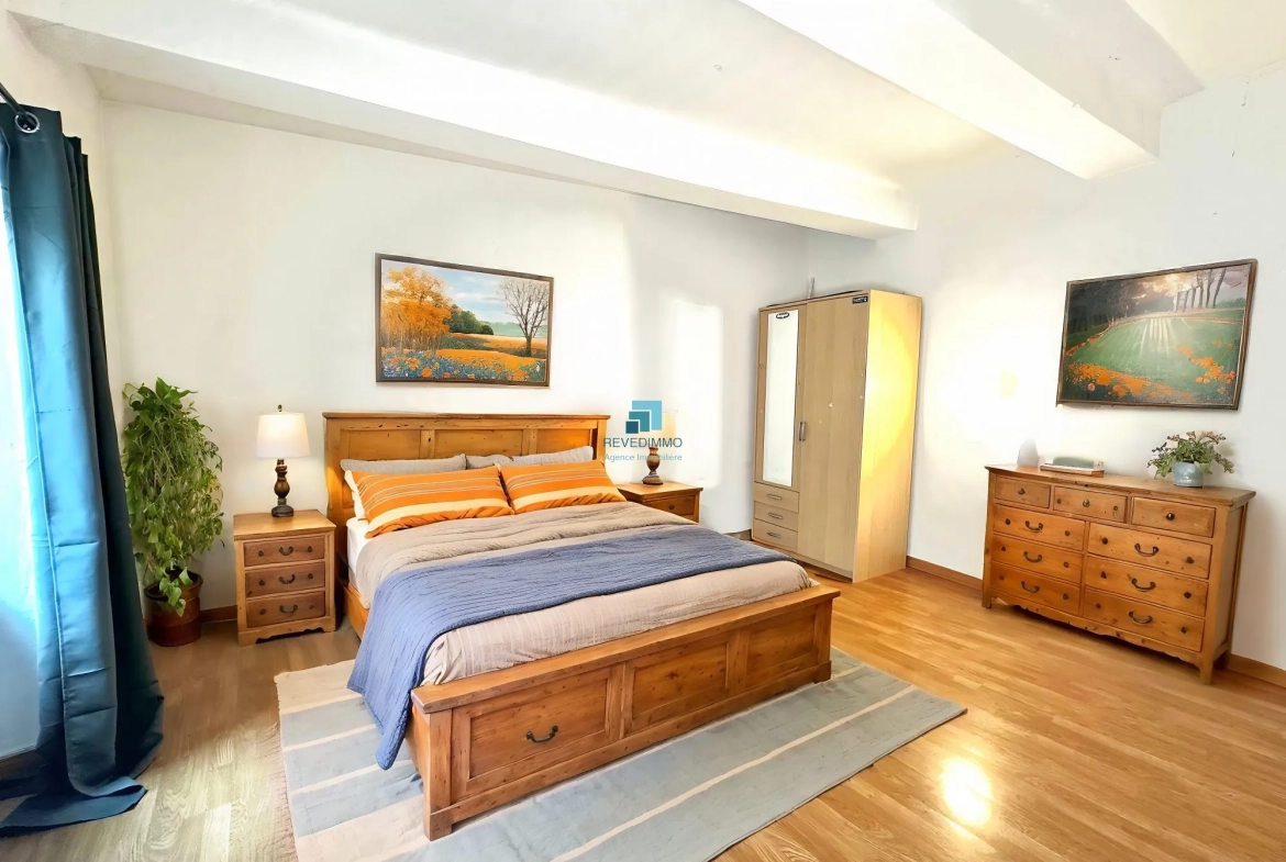 Maison de village lumineuse de 110 m² à Cabrières, proche Nîmes 
