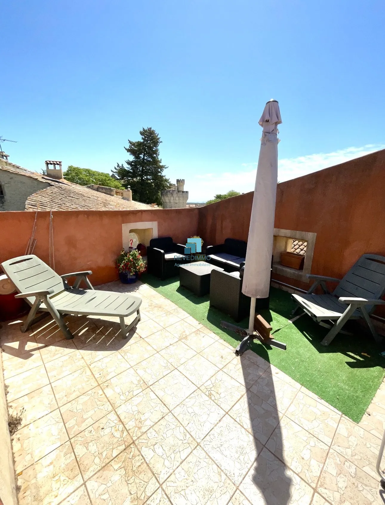 Maison de village lumineuse de 110 m² à Cabrières, proche Nîmes 