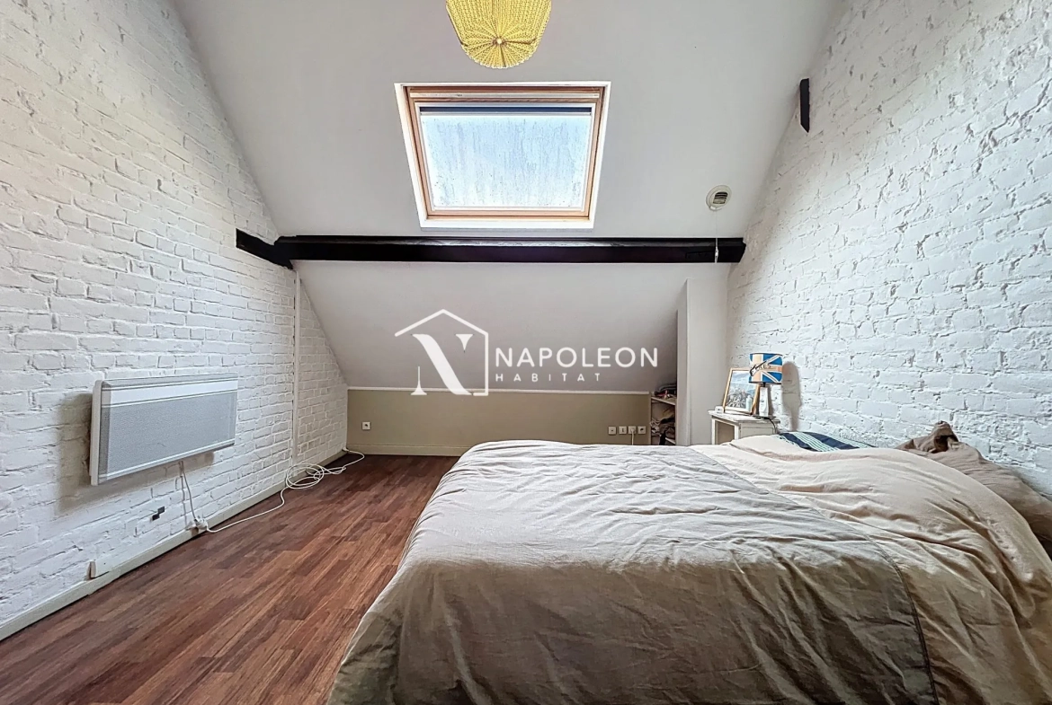 Appartement T2 lumineux de 39,32 m² à Lille Centre, proche toutes commodités 
