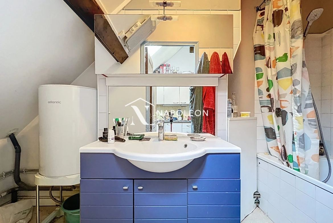 Appartement T2 lumineux de 39,32 m² à Lille Centre, proche toutes commodités 