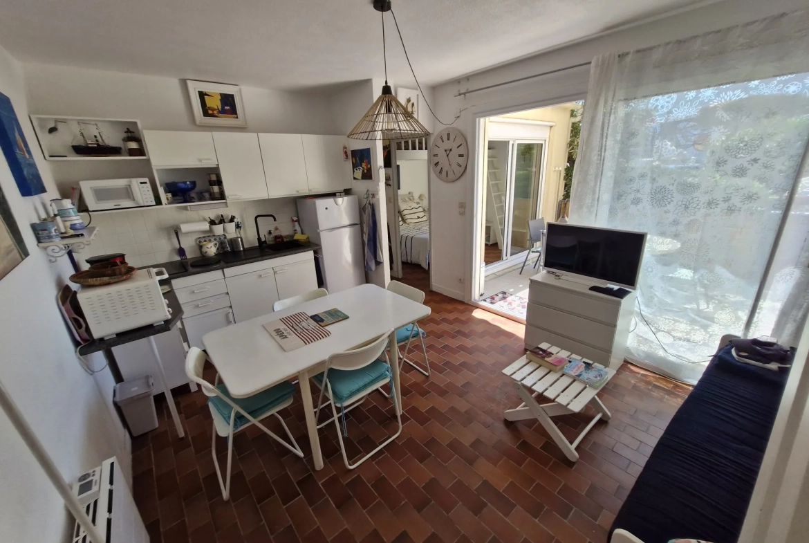 Vente d’un appartement T3 à Le Barcarès près de la plage avec parking 