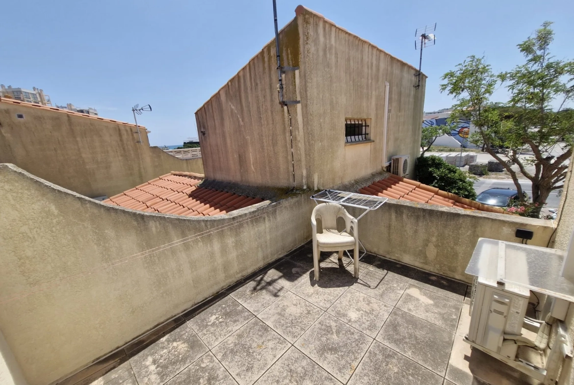 Vente d’un appartement T3 à Le Barcarès près de la plage avec parking 