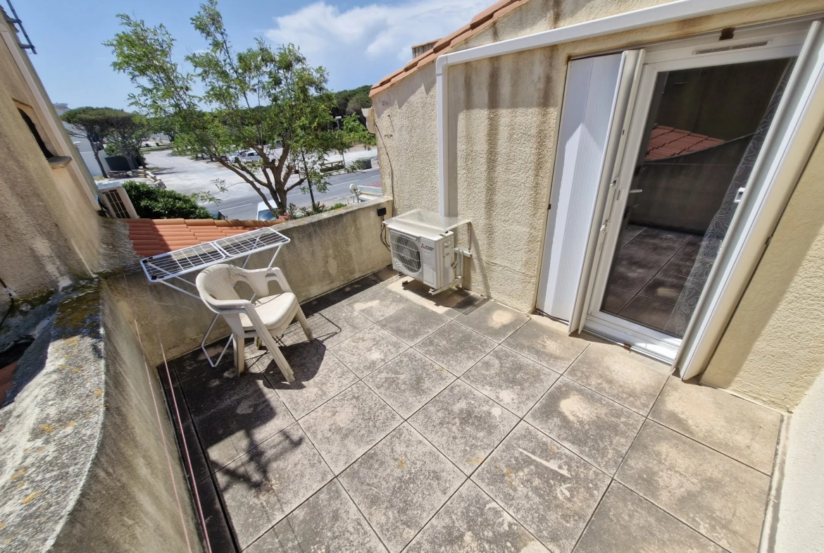 Vente d’un appartement T3 à Le Barcarès près de la plage avec parking 