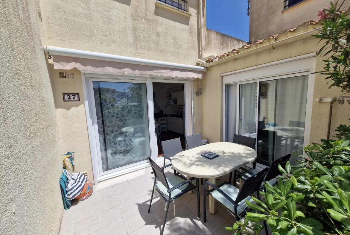 Vente d’un appartement T3 à Le Barcarès près de la plage avec parking 