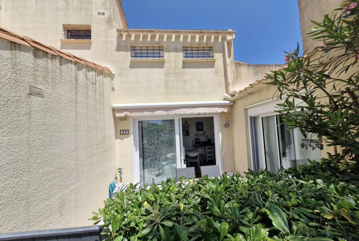 Vente d’un appartement T3 à Le Barcarès près de la plage avec parking 