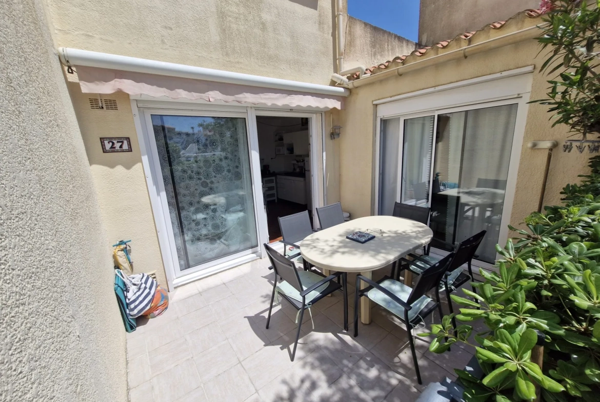 Vente d’un appartement T3 à Le Barcarès près de la plage avec parking 