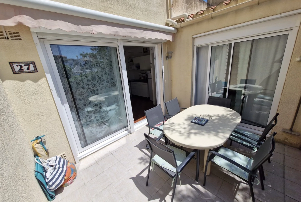 Vente d’un appartement T3 à Le Barcarès près de la plage avec parking 