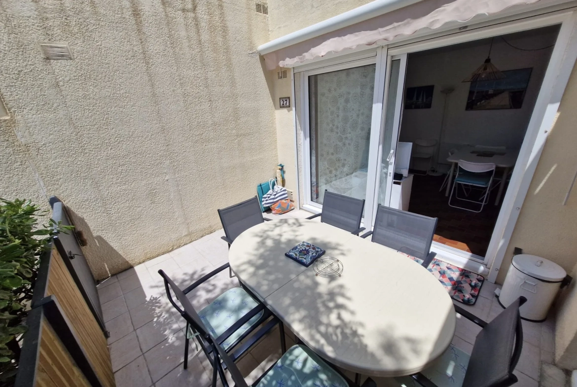 Vente d’un appartement T3 à Le Barcarès près de la plage avec parking 