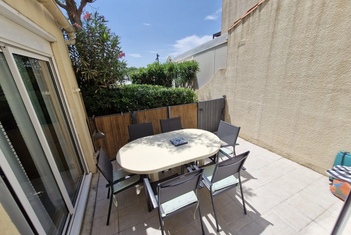 Vente d’un appartement T3 à Le Barcarès près de la plage avec parking 