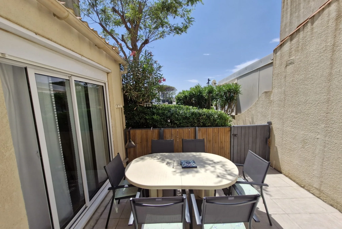 Vente d’un appartement T3 à Le Barcarès près de la plage avec parking 