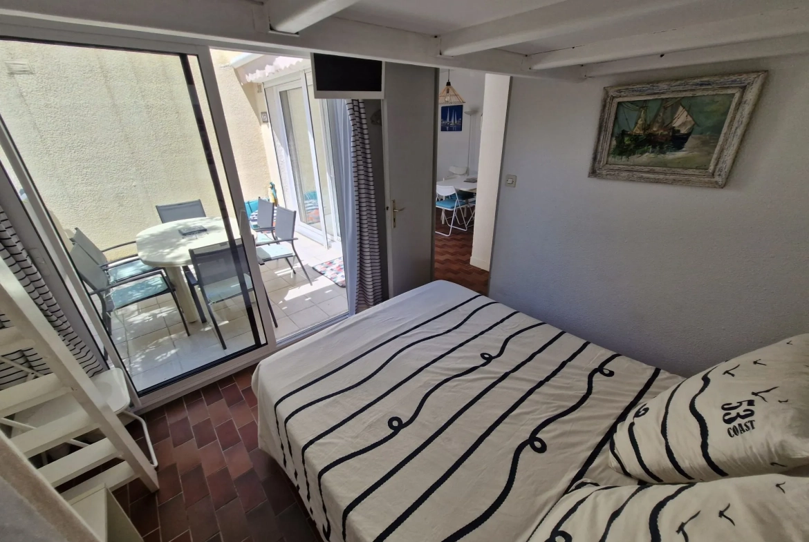 Vente d’un appartement T3 à Le Barcarès près de la plage avec parking 
