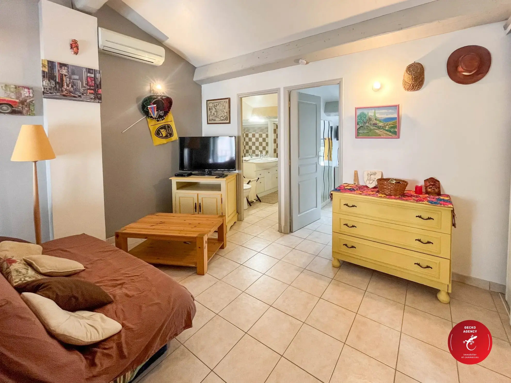 Appartement T2 à Montferrat avec climatisation et sans travaux près de Figanières et Draguignan 