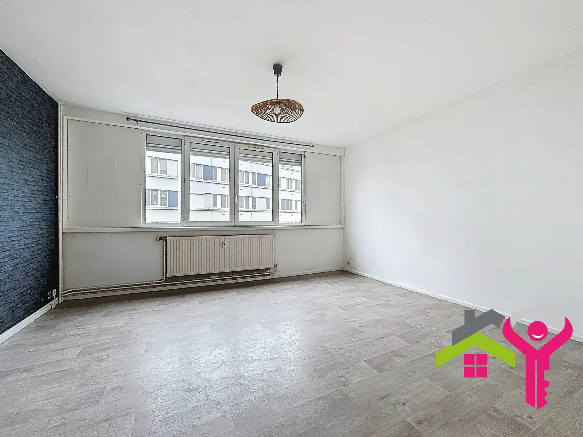 Appartement T3 lumineux avec cave et garage à Raismes - 66,50 m² 
