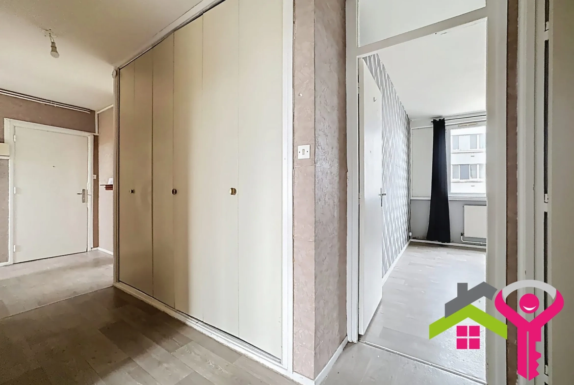 Appartement T3 lumineux avec cave et garage à Raismes - 66,50 m² 