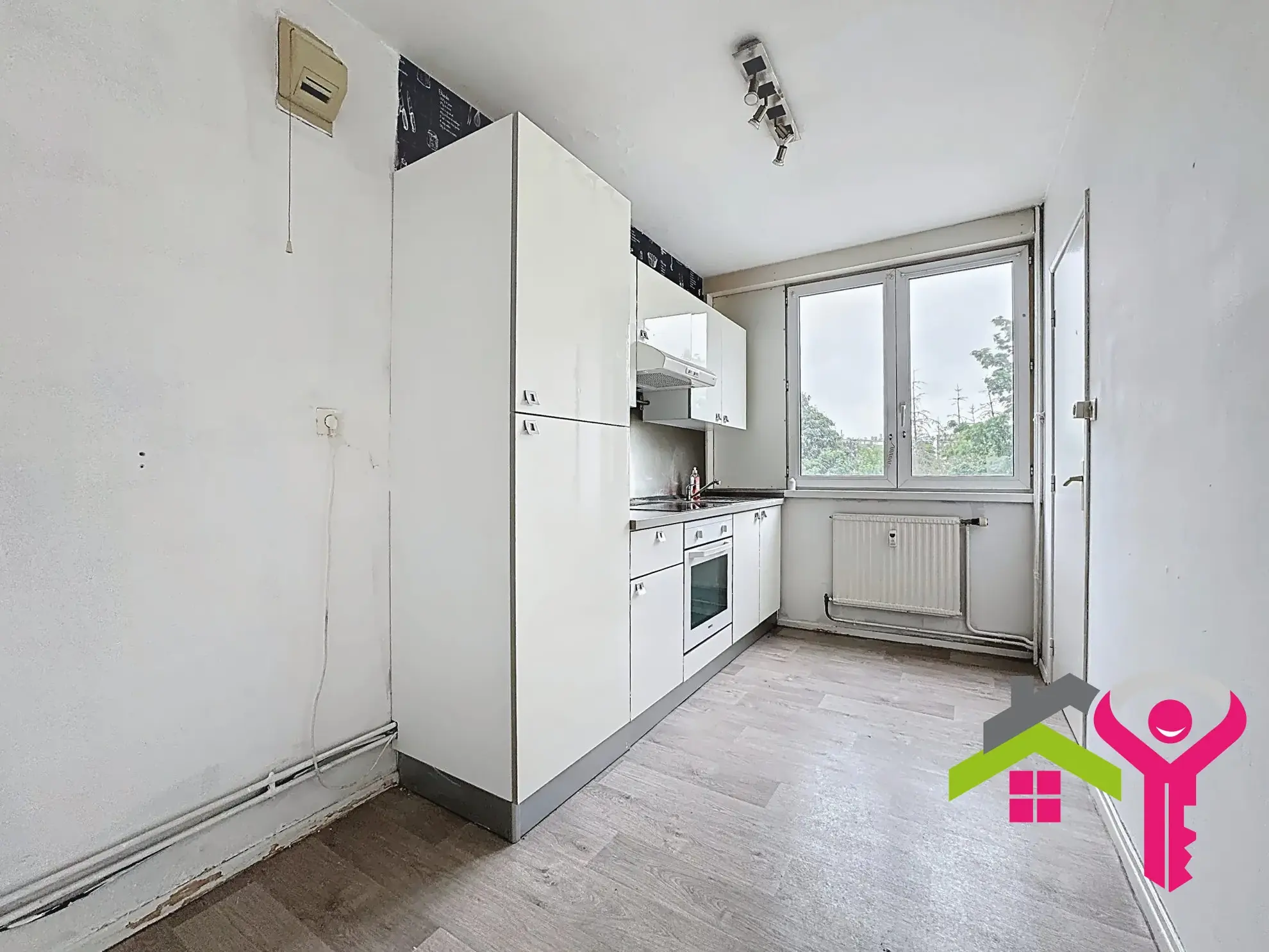 Appartement T3 lumineux avec cave et garage à Raismes - 66,50 m² 