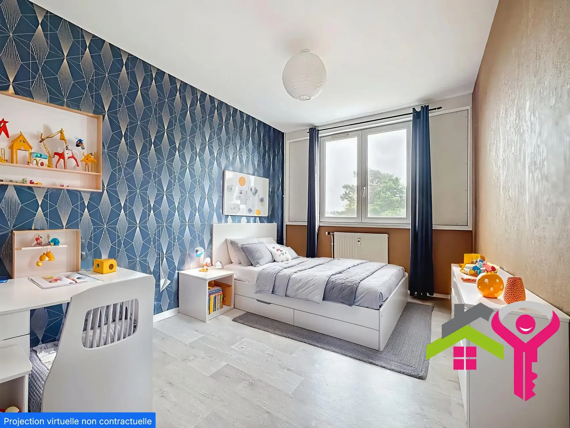 Appartement T3 lumineux avec cave et garage à Raismes - 66,50 m² 