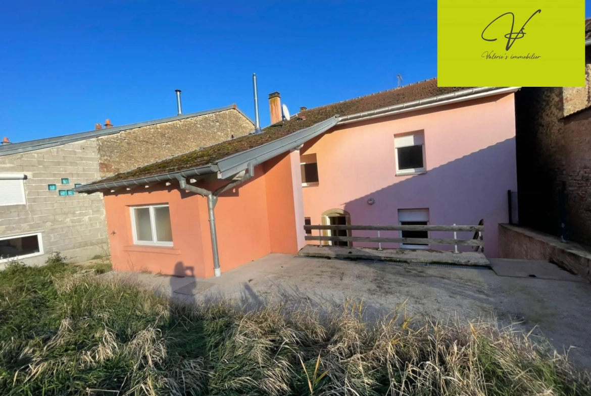Belle maison de 170 m² à Laneuveville-Les-Lorquin avec deux habitations 