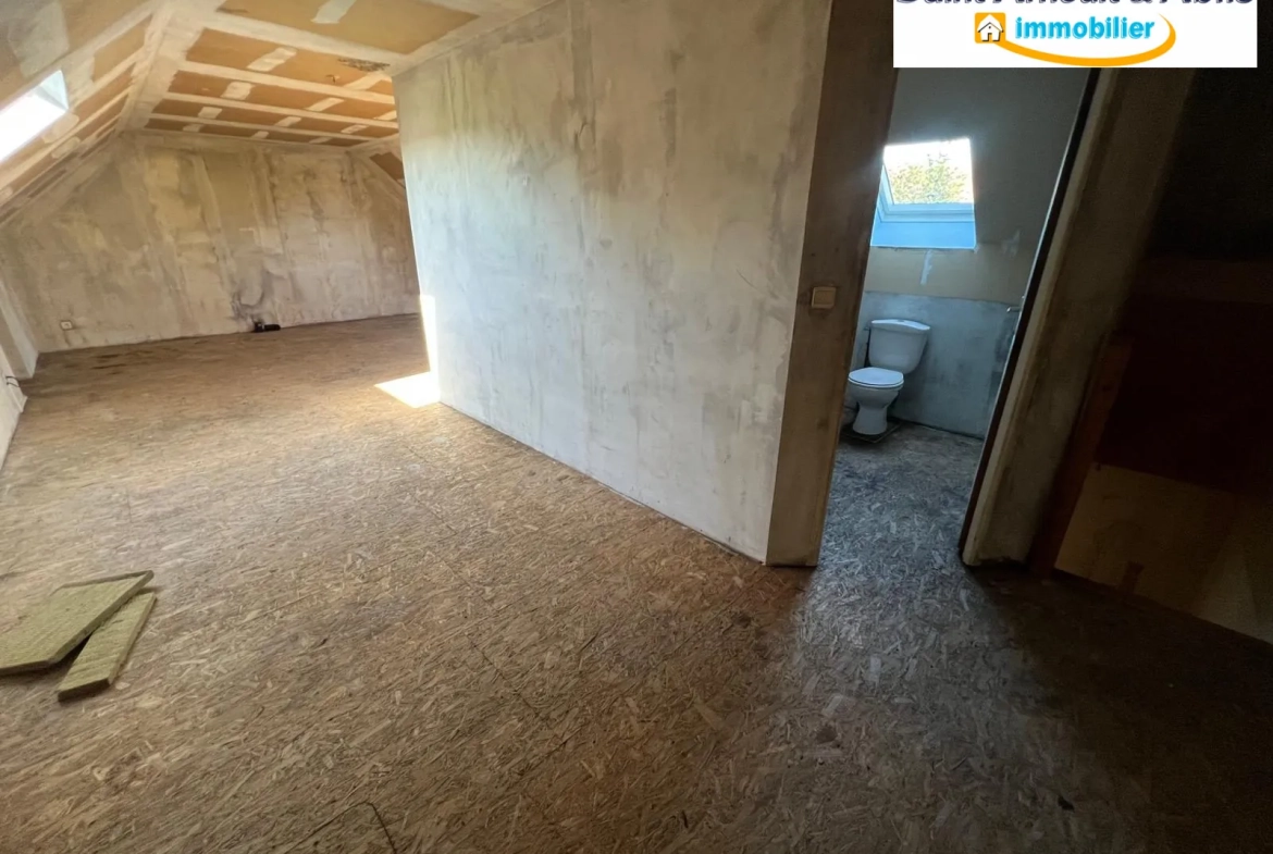 Maison à rénover avec grand terrain à Boinville-le-Gaillard 78660 