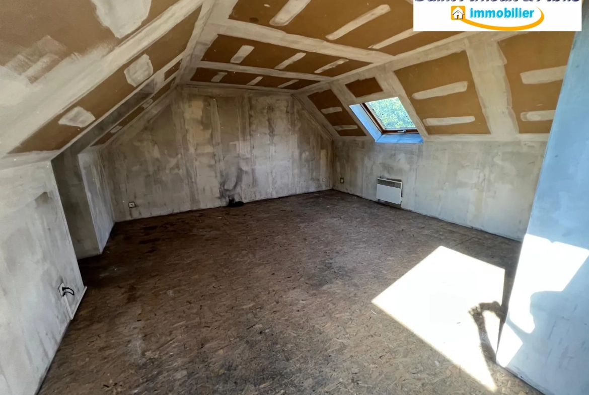 Maison à rénover avec grand terrain à Boinville-le-Gaillard 78660 