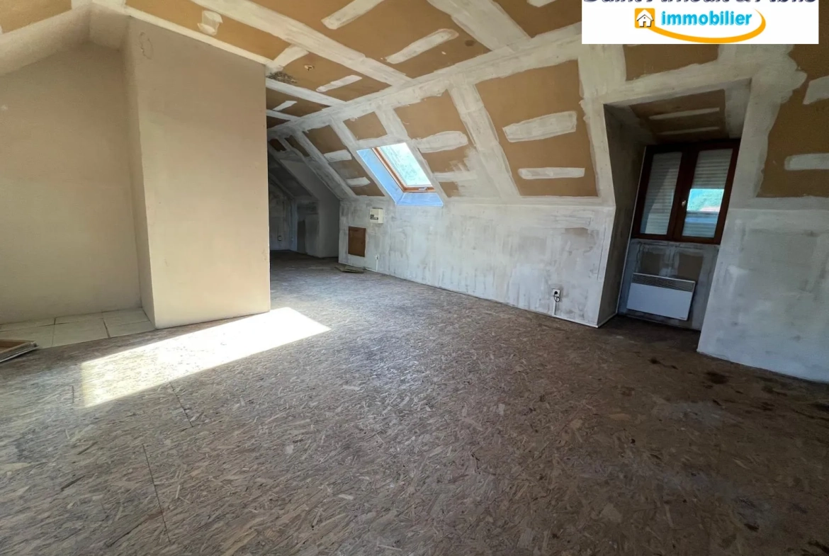 Maison à rénover avec grand terrain à Boinville-le-Gaillard 78660 