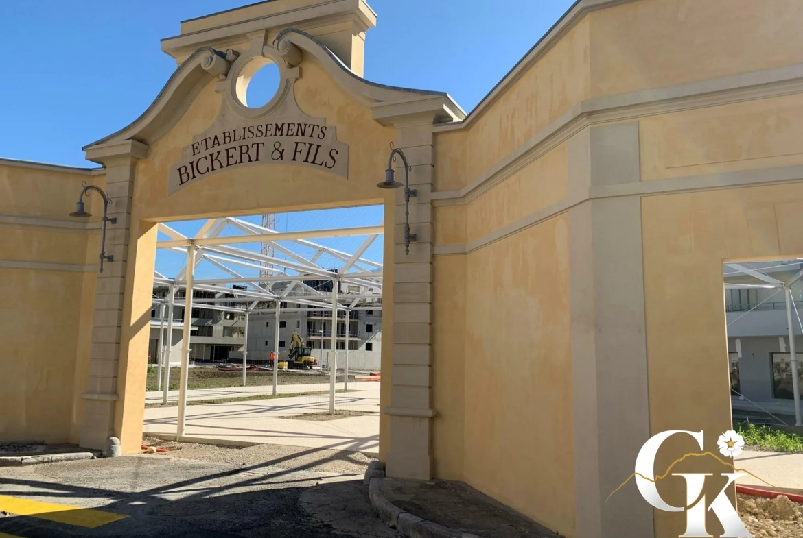 Appartement neuf avec terrasse à Moirans – 2 pièces, parking, vue sur espace vert 
